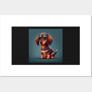 Toto the Dachshund Posters and Art